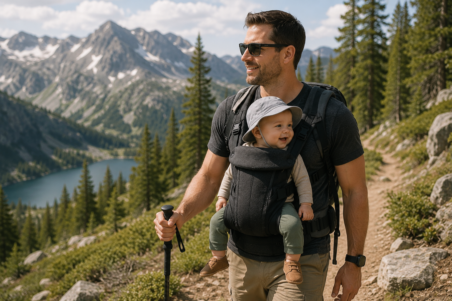 Baby Carriers for Hiking and Outdoor Dads