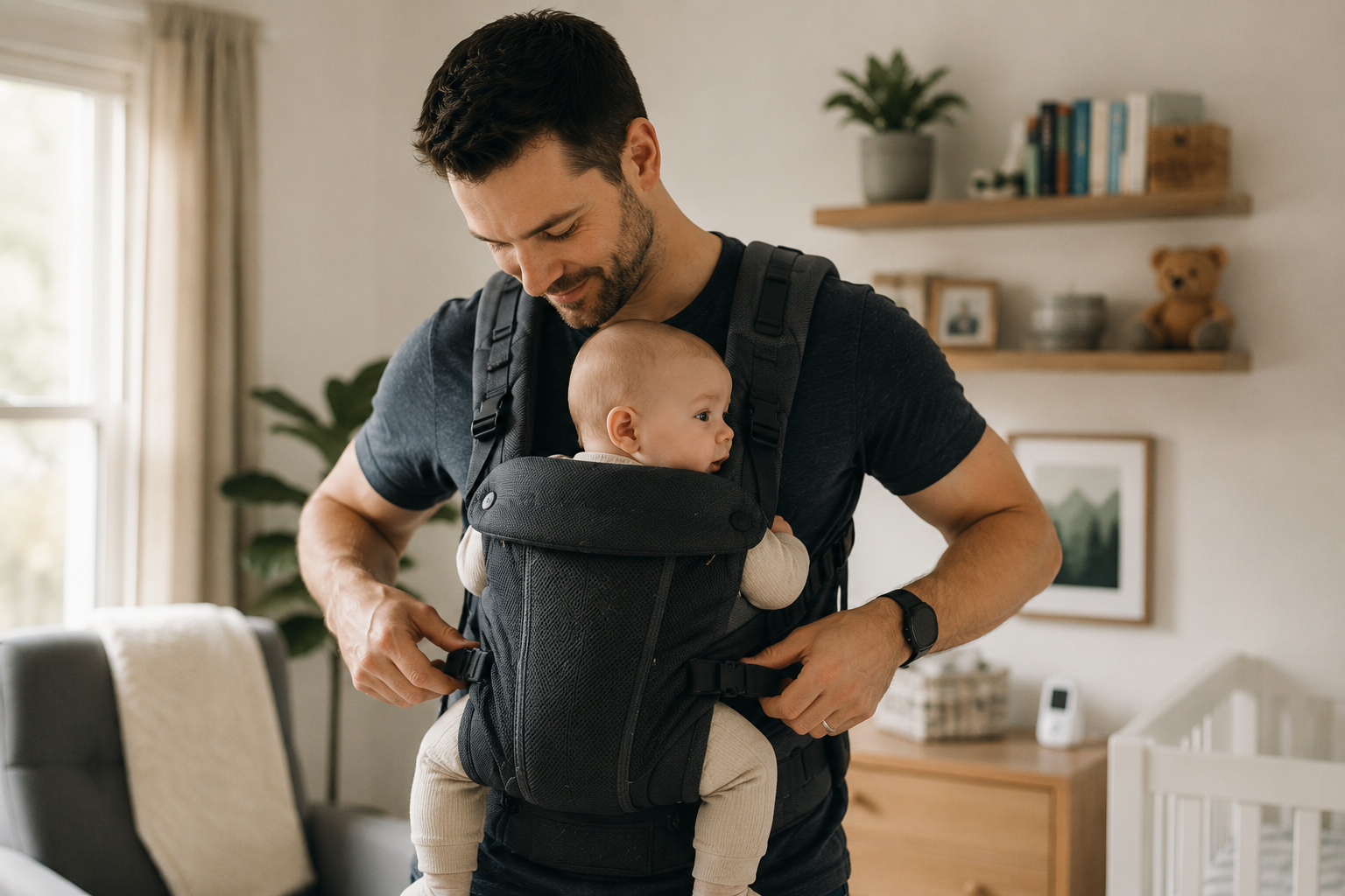 Babywearing as a New Dad: Getting Past the Awkwardness