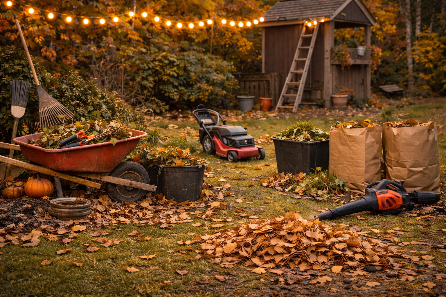 The Fall Yard Cleanup Checklist Every Dad Needs