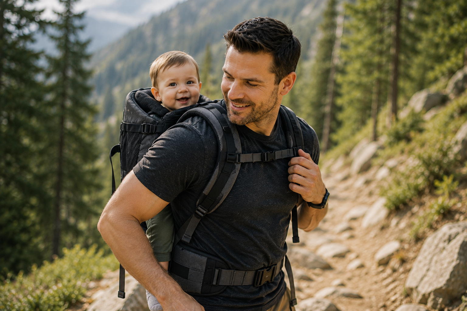 How to Back Carry Your Baby: A Step-by-Step for Dads